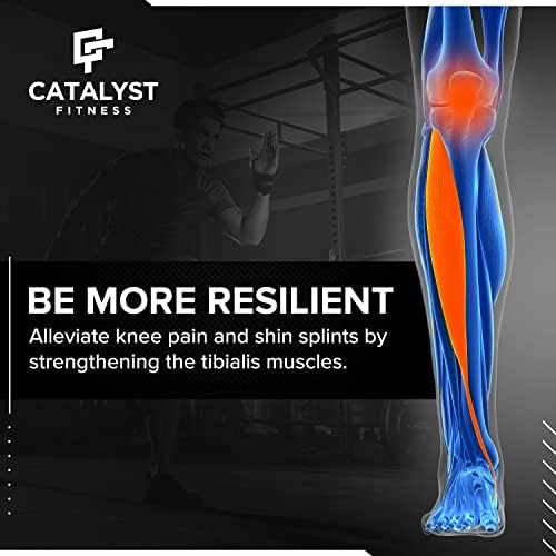Catalisador tibpro | Barra Tib de aço premium para joelhos | Treinador tibialis para dores nas canelas e alívio da dor no joelho | BAR