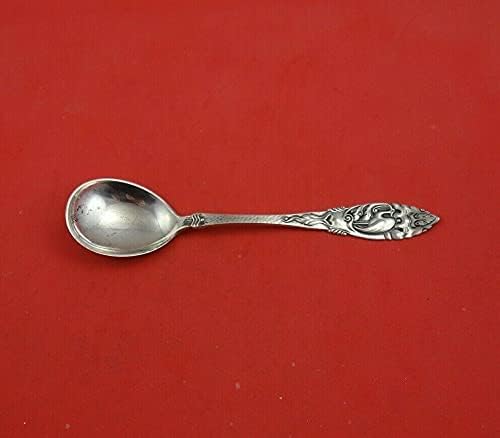 Ibis por Hestenes norueguês .830 Silver Sugar Spoon 5 3/4 Servindo herança