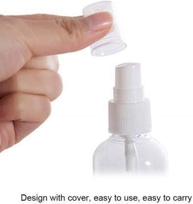 Lakeer plástico recarregável fino perfume perfume atomizador de spray garrafa para maquiagem de beleza de viagem, 100 ml