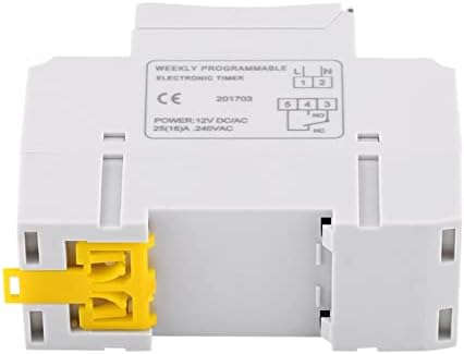 Liugou 1PCS Timer semanal 7 dias Programável Time Digital Time Relé controle AC 220V 230V 110V 24V 12V 16A