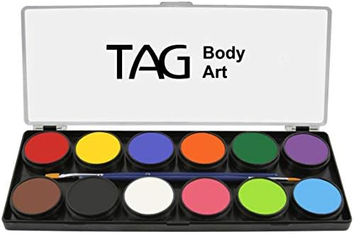 Tag Face & Body Paint - Skin Tone Palette 6 x 10g