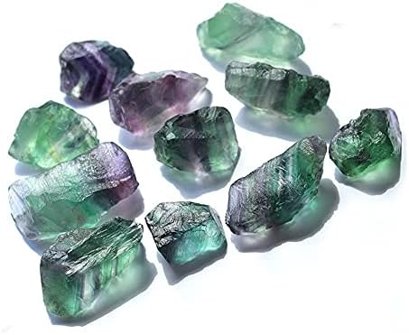 Cristal de quartzo de pedra verde azul bruto de beflap azul