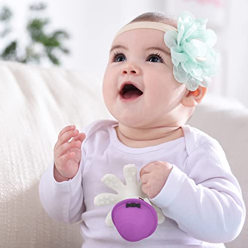 Brinquedos de dentição para bebês de 6 a 12 meses, Mombella Octopus Baby Teether 12-18 meses, brinquedos de dentição