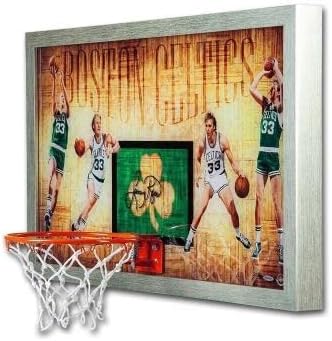 Larry Bird assinou a tona emoldurada autografada Larry Legend Celtics /50 UDA - itens diversos autografados da NBA