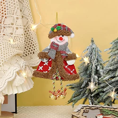 2pcs Decorações de árvore de natal natal sessão de papão pavor ornamento pendurado decoração de árvore de natal pingentes