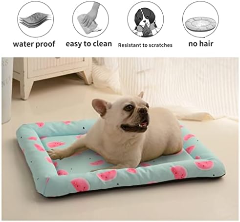 Dhdm Pet Summer Summer Cool Pad Kennel Mattress Puppy Coscão confortável Cool Sleeping Pet Supplies Pet