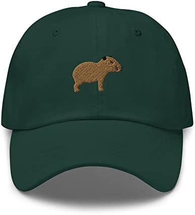 Capybara Lover bordou UnisEx Papai Hat Cap presente