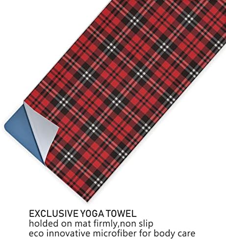 Aunhenstern Yoga Blanket de Toalha de ioga de ioga de ioga de ioga de brilho vermelho-vermelho-brilho