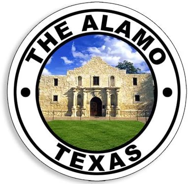 Ao redor do adesivo Alamo Texas