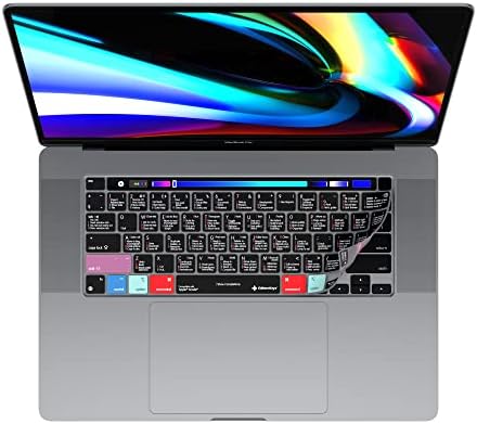 Capas de teclado Xcode projetadas para MacBook Pro com Touchbar 13 e 16 2020-2021 Somente - editores chaves