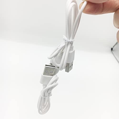 Cabo de carregamento magnético USB PDEEY para massageador - Substituição do carregador Womenizer de 10 mm de 2 mm