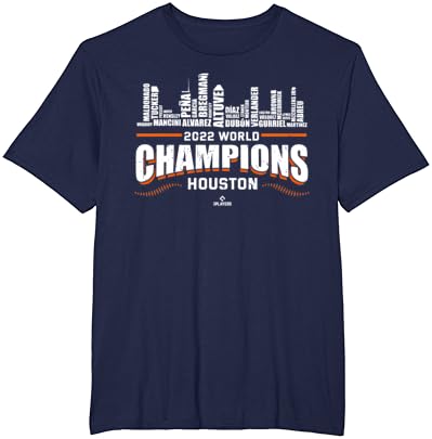 Skyline - 2022 Houston Baseball World Champions MLBPA T -shirt