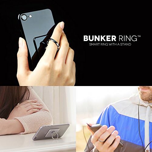 Anel de bunker 3 anel de bunker segura iPhone, iPad, iPod, galáxia, xperia, smartphone, tablet com um dedo, prevenção