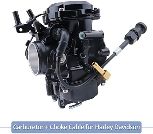 Carburador CV40 com cabo de estrangulamento, para Harley Davidson Sportster XL XLH 883 1200 Sofrail Touring Dyna Road
