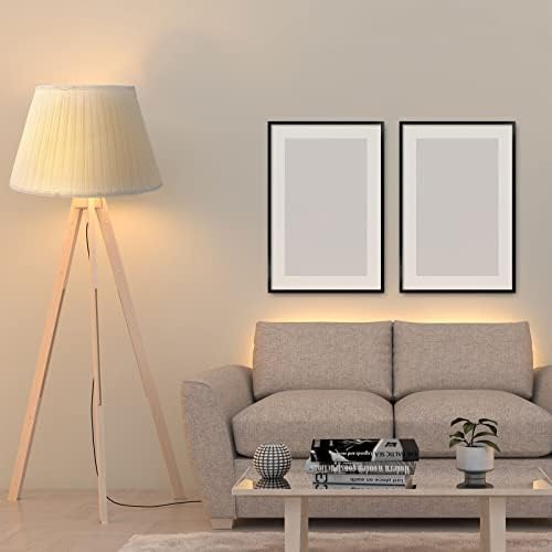 2 PCs PLARGA PLAREIRA BRANCO Sombro 9,8 x 15,7 x 10,6 polegadas Grande cogumelo plissado moderno Empire Lampshade Fabric Plastic