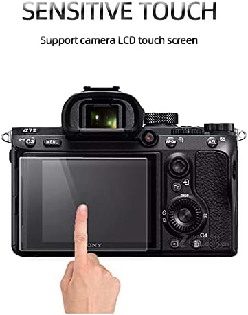 Dierjin Protetor de tela LCD de vidro temperado com 3 pacote compatível com Leica M11 [0,25mm 2,5D de alta definição 9H]