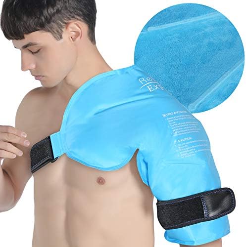 Pacote de gelo de pescoço especialista em alívio e manguito rotador de pacote de ombros xl ombro