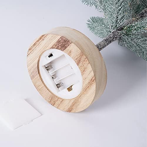 Luzes de árvore LEDs Tree de decoração de Natal Mini Mini A quente Decoração de mesa clara de mesa interior ou externo Uso para