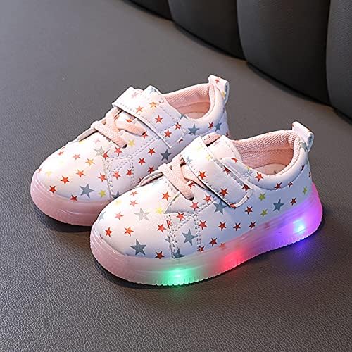 Sneakers Kids lideraram Bling Infrond Sapatos Esporte Sapatos Baby Luminous Girls Sapatos de bebê Flipers meninos