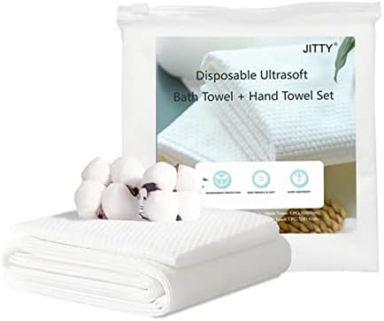 Toalha de mão descartável e toalha de banho descartável Conjuntos de toalhas de algodão macio portáteis para o banheiro