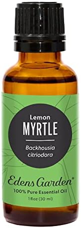 Edens Garden Myrtle- Lemon Essential Oil, puro grau terapêutico 30 ml