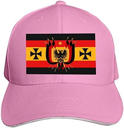 Bandeira alemã com o alemão adultos adultos bolo de beisebol foca snapback chapéu ajustável snapback chapéu