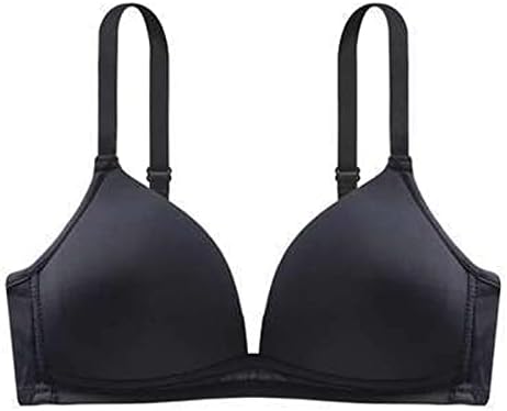 Almofadas para sutiãs esportivos para mulheres femininos de cor sólida de cor da moda Sexy Deep V reunido sem anel de aço