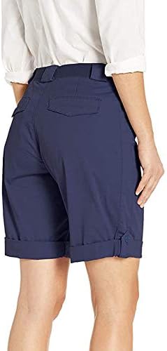 Bermudas shorts femininos caminham carga rápida seco de verão shorts para mulheres com bolsos para andar de passeio ao