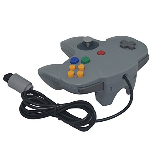 Cinpel Wired Game Controller para Nintendo N64 Gray