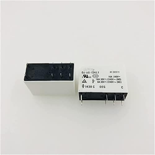 Relé AGOUNOD 2PCS/LOT Power Relay OZ-SS-112L1 124L1 16A 240VAC 8pin