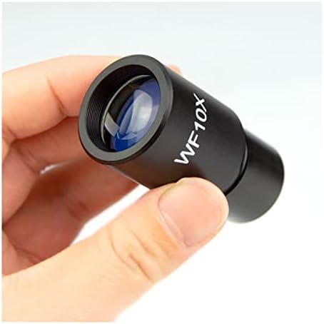 Microscópio de laboratório Microscópio Olhepiece-Receio-WF10x 23,2mm Olhe de campo largo com micrômetro de 0,1 mm para microscópio biológico 1pc Acessórios para microscópio
