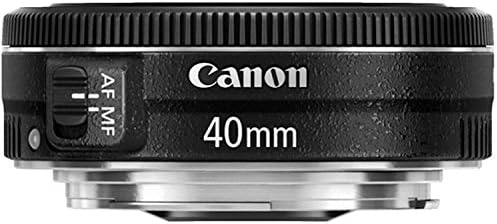 Câmeras Canon US 6310B002 EF 40mm f/2.8 Lente STM - preto fixo