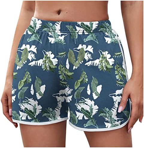 Shorts shorts femininos de zhensanguo para mulheres calças casuais casuais de ioga na praia