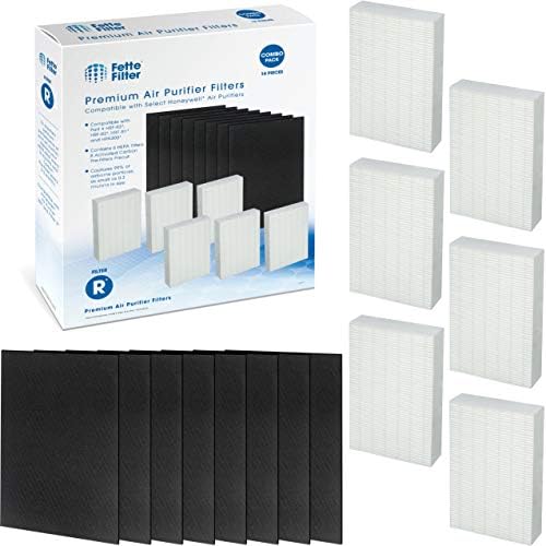 Filtro Fette-Filtros de substituição HEPA premium Purificador de ar Honeywell HPA300, HPA5300B, HPA5350 com reposição