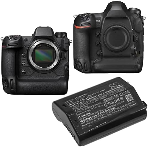 Cameron Sino New 2600mAh Substituição Bateria de ajuste para Nikon D6, Z9 EN-EL18D