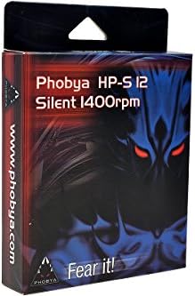 Fã silencioso Phobya HP-S 12, 1400 rpm