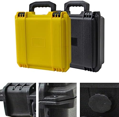 TKFDC Caixa de ferramentas ToolBox Resistente a segurança da caixa da caixa da caixa da caixa da caixa da caixa de arquivos Caixa da câmera com revestimento de espuma pré-corte
