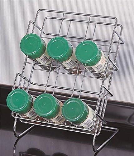 Rocky Mountain Goods Spice Rack para bancada ou armários internos - mantém os frascos de especiarias de tamanho padrão - organizar