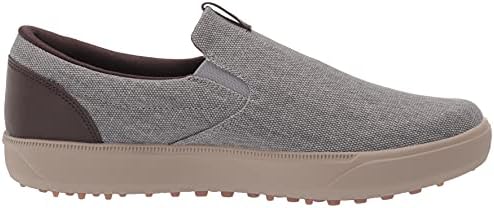 Skechers Men's Drive 4 Course Relaxed Fit Canvas Slip no sapato de golfe