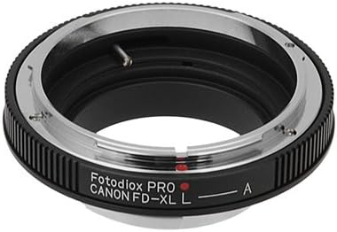 Fotodiox Pro Lente Mount Adapter Compatível com a Canon FD, FL, nova lente FD para câmera de vídeo Canon XL Mount.