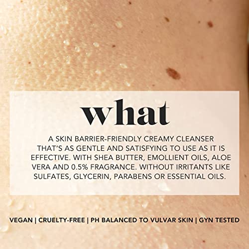 Sweetspot Labs PH Lavagem feminina equilibrada, segura para a pele sensível e íntima | Limpo, 99% natural, com óleos emolientes,