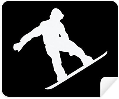 Skateboarding Sport Sport Black Treking Limping Tenora de tela 2pcs Suede Fabric