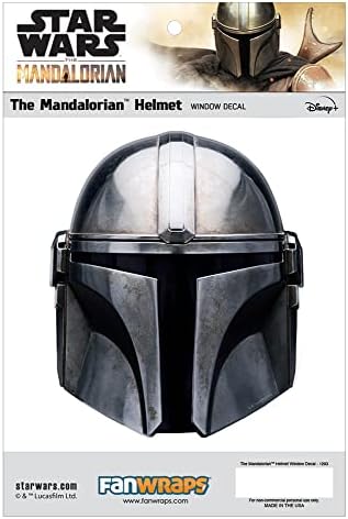 O Mandalorian Helmet Star Wars Wars Decal