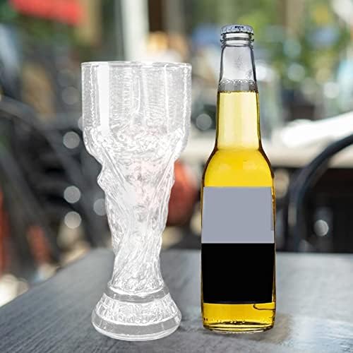Crega de cerveja do Doefo - Creative 2022 Soccer Game Trophy Beer Caneca - Glass de cerveja comemorativa para fãs de futebol, 500ml/480ml