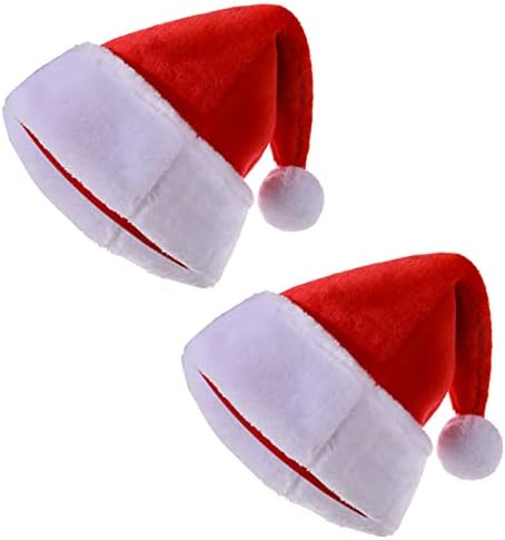 Chapéu de pavio chapé o chapéu de Natal a granel chapéu de férias para adultos 2 pacote 4 pacote