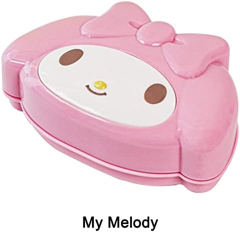 My Melody Soap Case - acessório de banheiro rosa Kawaii fofo, recipiente de sabão de viagem, caixa de armazenamento impermeável durável, fácil de limpar, perfeita para casa, academia, aventuras ao ar livre - para crianças e adultos