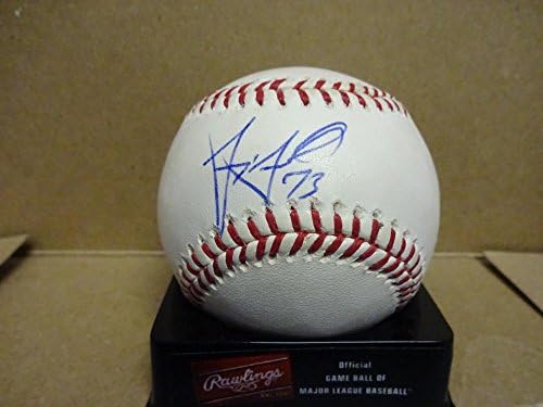 Jimmy Journell st. LC assinou a Major League Baseball autografada com COA