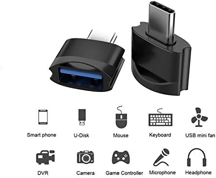 Tek Styz USB C feminino para USB Adaptador masculino compatível com o seu Honor Play 4 Pro para OTG com carregador tipo C. Use com dispositivos de expansão como teclado, mouse, zip, gamepad, sincronização, mais