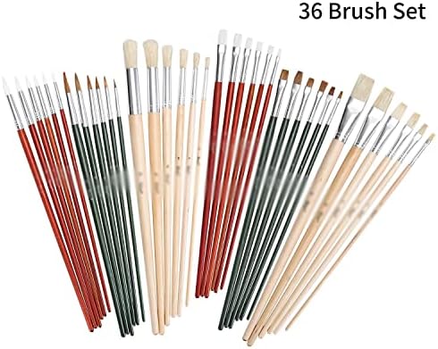 Sxnbh 36 Canvas caneta pincel de cortina conjuntos