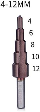 Etapa de madeira Ferrilha de cobalto conjunto de brocas de cobalto 4-12/4-20/4-32 mm Ferramenta elétrica de broca para o bit de
